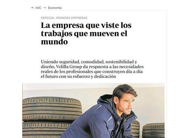 VELILLA GROUP, LA EMPRESA QUE VISTE A QUIENES MUEVEN EL MUNDO